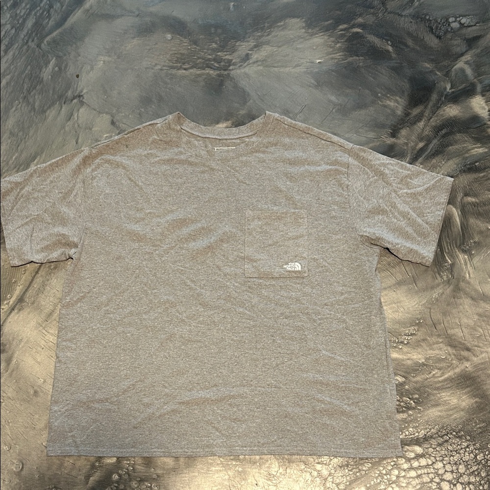The North Face Heather Gray Short Sleeve Tee
